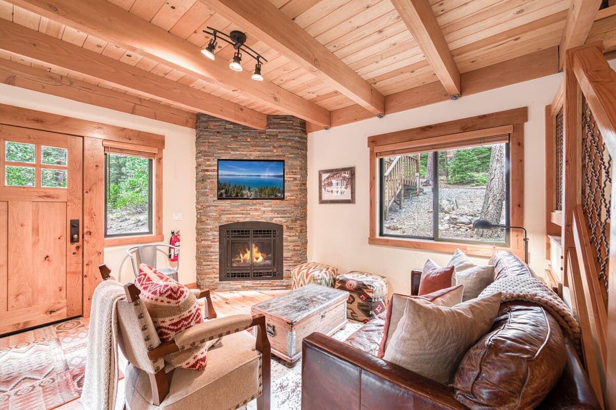 Away on Allenby Forest-Backed Tahoe Cabin - Photo 4