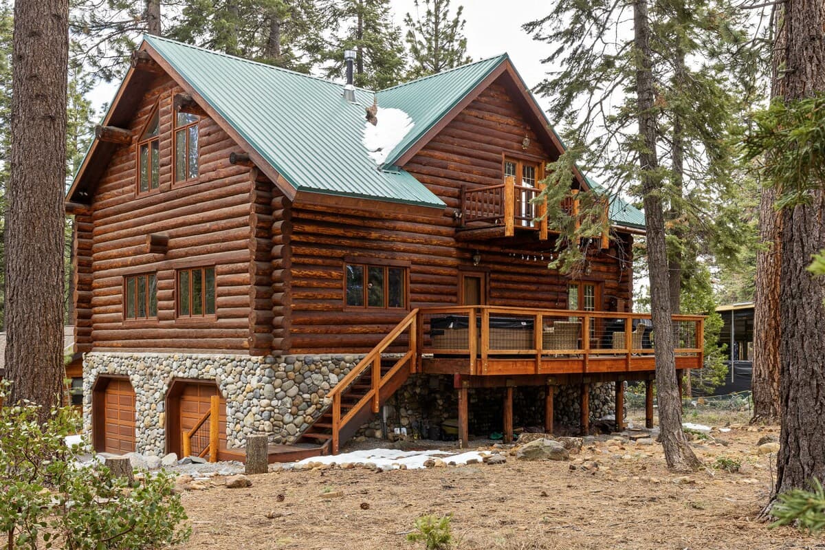 Log Cabin with Hot Tub, Steps to Trails - Photo 4