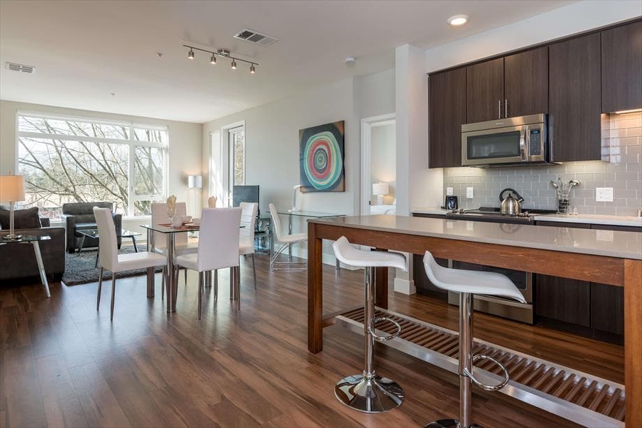 Beautiful 2BR Downtown MV | Kitchen & Laundry | Pool - Photo 5