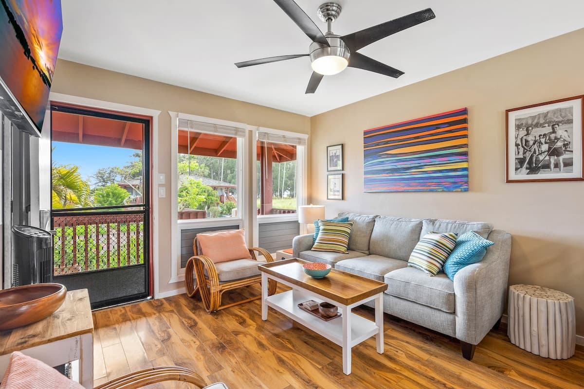 Condo in Kapaa · ★4.87 · 2 bedrooms · 3 beds · 1.5 private baths - Photo 1