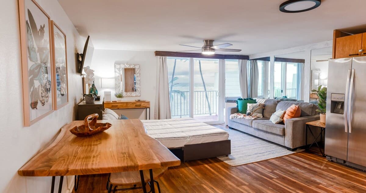 Condo in Hauula · ★4.67 · 1 bedroom · 4 beds · 1 private bath - Photo 4
