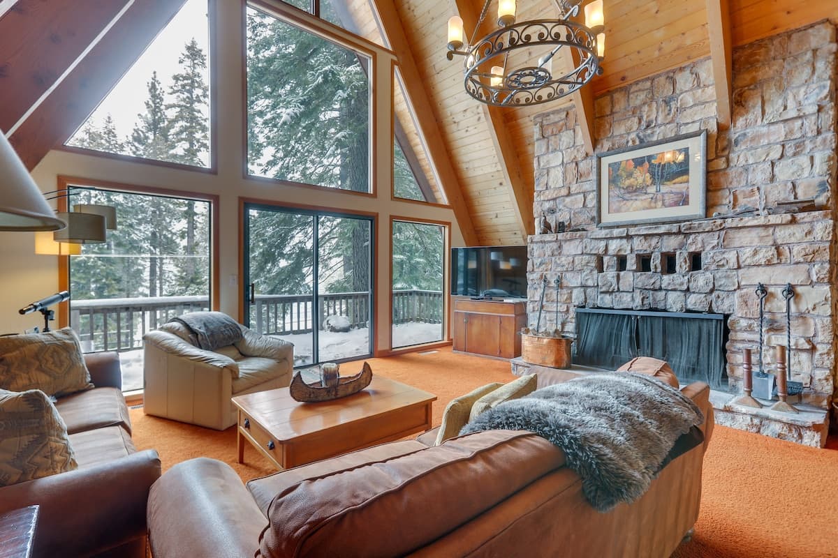 Pet-Friendly '80s Cabin Across from Donner Lake - Photo 1