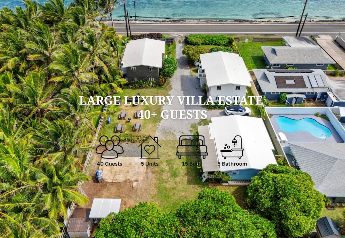 Home in Hauula · ★5.0 · 15 bedrooms · 26 beds · 5 private baths - Photo 1