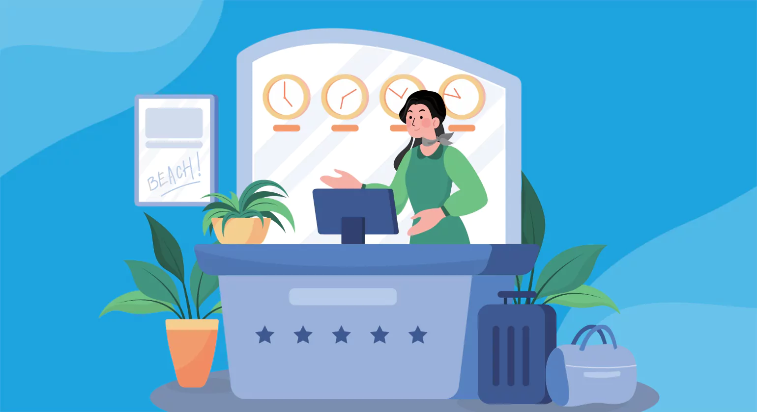 24/7 online reception
